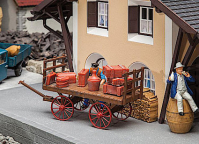 Pola 331610 Wood Luggage Cart