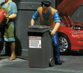 Pola 333205 Garbage Bins - Gray (2)