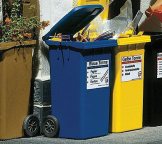 Pola 333206 Garbage Bins - Blue (2)