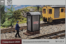 Pola/LGB 347205 Track-Side Telephone Booth for LGB Club, Collection Item