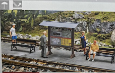 Pola/LGB 362019 Indicator Board w/Park Benches for LGB Club, 2019, Collection Item