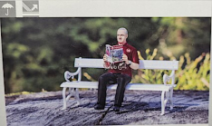 Pola/LGB 362693 Figure w/Park Bench for LGB Club, Collection Item