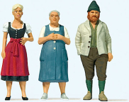Preiser 44921 People in Bavarian Clothing