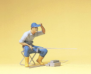 Preiser 45503 Fisherman w/Accessories