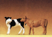Preiser 47005 Pair of Standing Calves