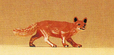 Preiser 47714 Hunting Fox w/Head Turned