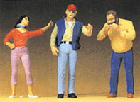 Preiser 57004 Standing Truck Drivers & Hitchhiker, Collection Item