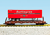 USA Trains R17604 CSX Transportation Flatcar With Pipe Load for sale online 