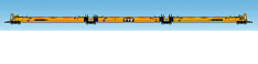 USA Trains R17161 TTX Intermodal 3 Unit Set (No Containers)