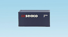 USA Trains R1732A Geseaco 20'  Intermodal Shipping Container w/Corrugated Sides
