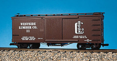 USA Trains R19041B Wood Box Car, Westside Lumber Co. #11