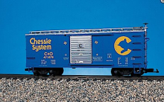 USA Trains R19044C Chessie #471881 Simulated Steel Box Car, Blue