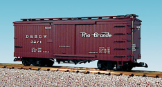 USA TRAINS R19081B Simulated D&RGW Wood Box Car #3273, Collection Item