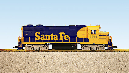 USA Trains R22207 Santa Fe GP 38 2 Diesel Locomotive Blue Yellow
