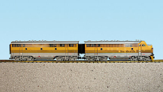 USA Trains R22280 Rio Grande F-7 AB Units w/Lights and Smoke - Yellow