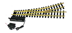 USA Trains R81725 10´ Left Remote Switch w/Illuminated Lantern & Controller