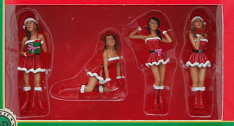 American Diorama 23847 Christmas Girls